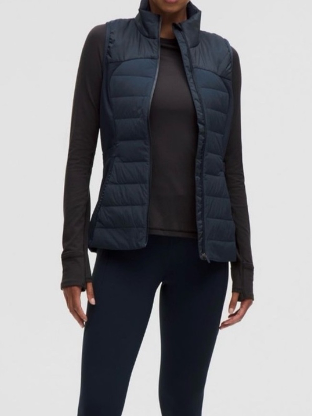 NWT lululemon Women’s Down For It All Vest in Navy